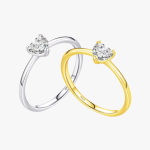 Heart of Sparkle Solitaire Ring