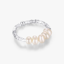 Natural Baroque Pearl Adjustable Ring