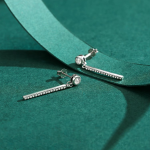 Sparkle Bar Drop Earrings - Image 4