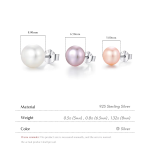 Classic Freshwater Pearls Stud Earrings - Image 5