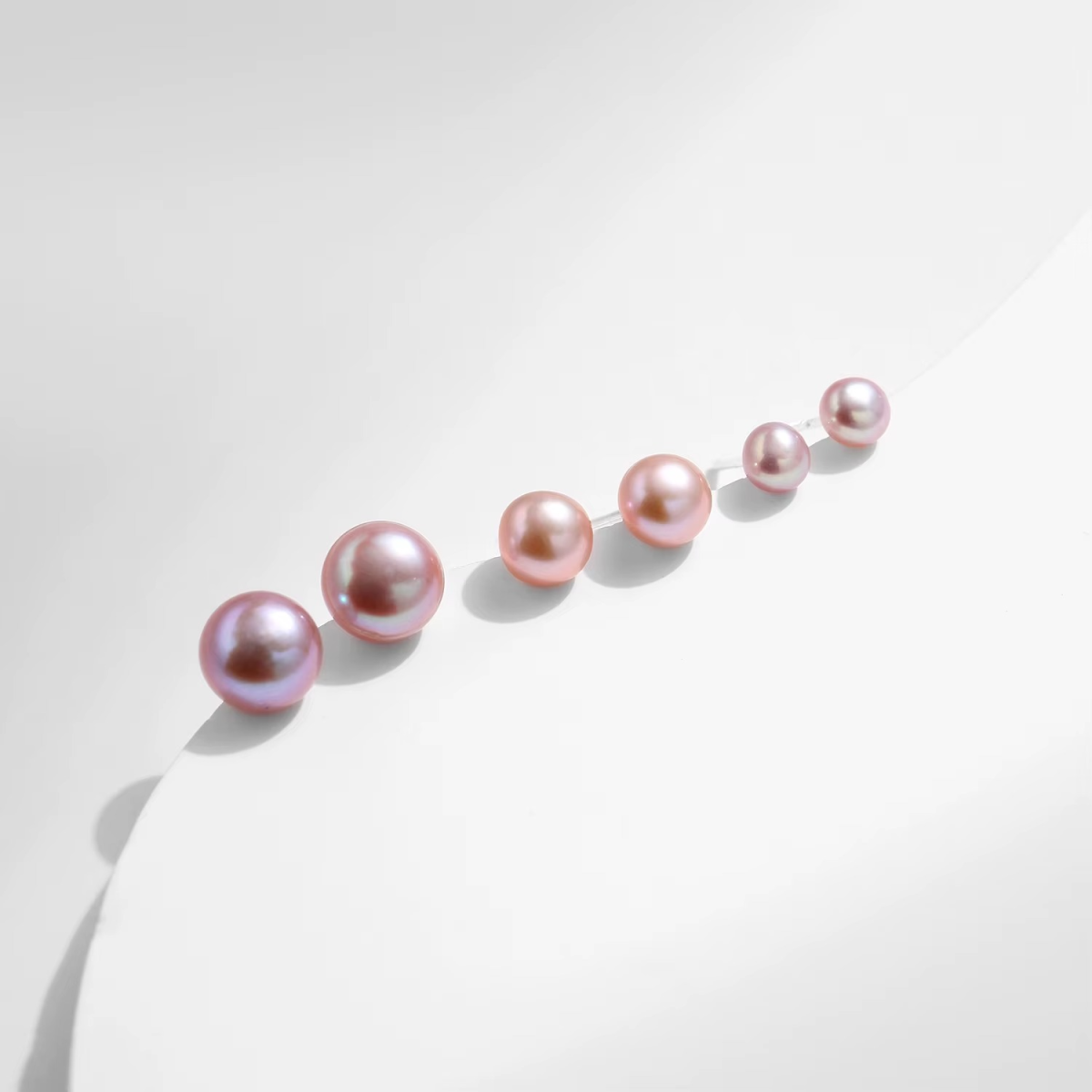 Classic Freshwater Pearls Stud Earrings - Image 4