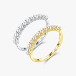 Pearl Crown Band Ring