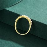 Pearl Crown Band Ring - Image 4