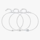 Classic Solitaire Moissanite Chain Bracelet