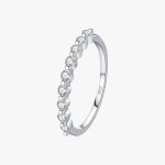 Moissanite Eternity Band Ring